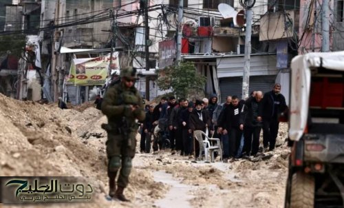 الاحتلال الإسرائيلي يطالب سكان مخيم نور شمس بإخلائه فورًا وسط تصعيد ميداني خطير