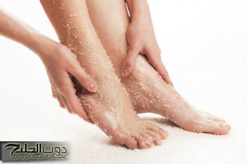 تقشير الجسم وإزالة الجلد الميت وتفتيح البشرة للعرايس قبل الزفاف
