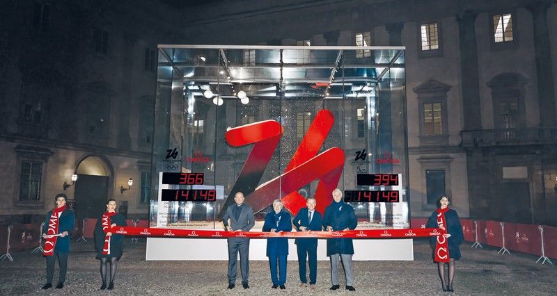 أوميجا تبدأ العد التنازلي لانطلاق دورة الألعاب الأولمبية والبارالمبية الشتوية ميلانو كورتينا 2026