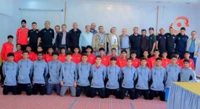 المولد يحث منتخب الناشئين على إسعاد الجماهير اليمنية