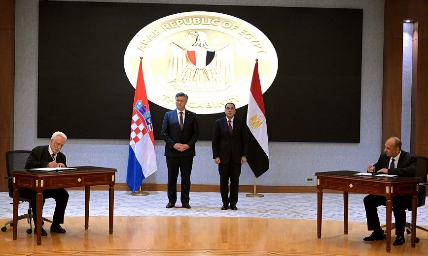 مذكرة تفاهم بين مصر وكرواتيا لتعزيز العلاقات الاستثمارية…