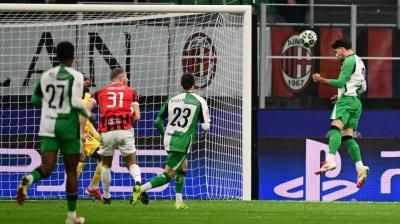 فينورد ينهي رحلة ميلان بدوري الأبطال