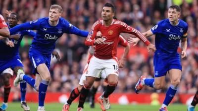 يونايتد يفلت من الخسارة أمام إيفرتون