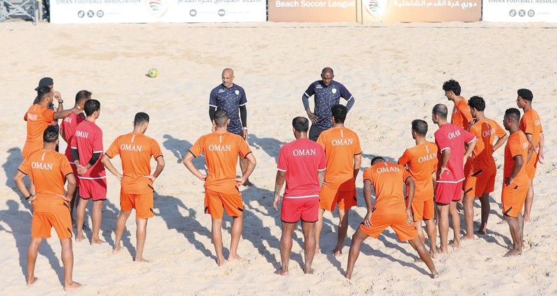 منتخب القدم الشاطئية يستعد للمواجهات الودية أمام روسيا وبلاروسيا بمسقط