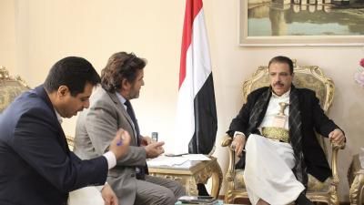 أخبار اليمن : عامر يلتقي ممثل برنامج الأغذية العالمي