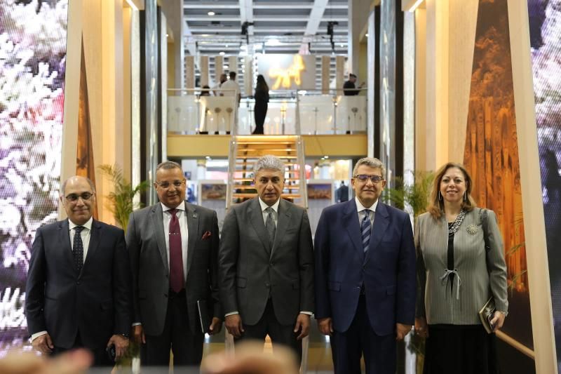 وزير السياحة والآثار يفتتح الجناح المصري المشارك في بورصة برلين السياحية (...