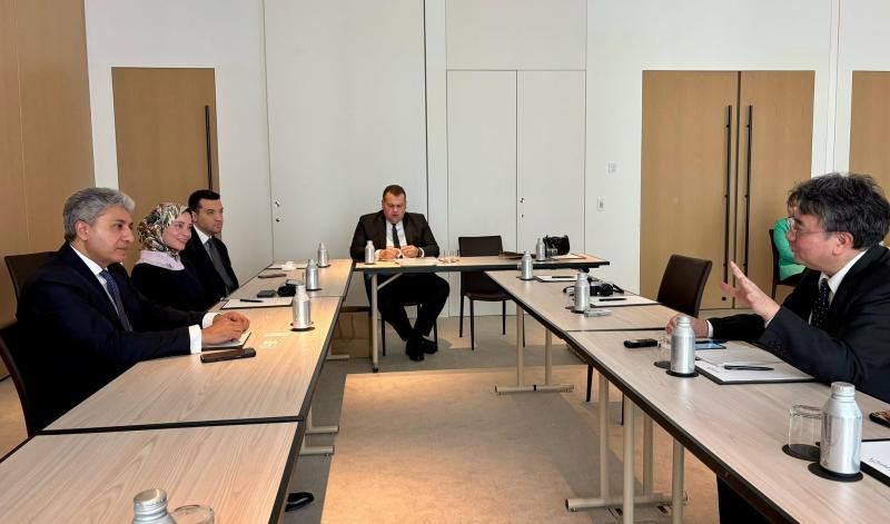 وزير السياحة والآثار يعقد لقاءات إعلامية مع مجموعة من ممثلي أكبر وسائل...