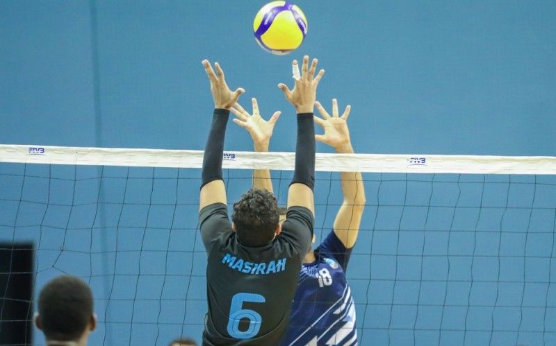 فوز ناديي البشائر ومجيس في التصفيات النهائية لدوري الدرجة الأولى للكرة الطائرة