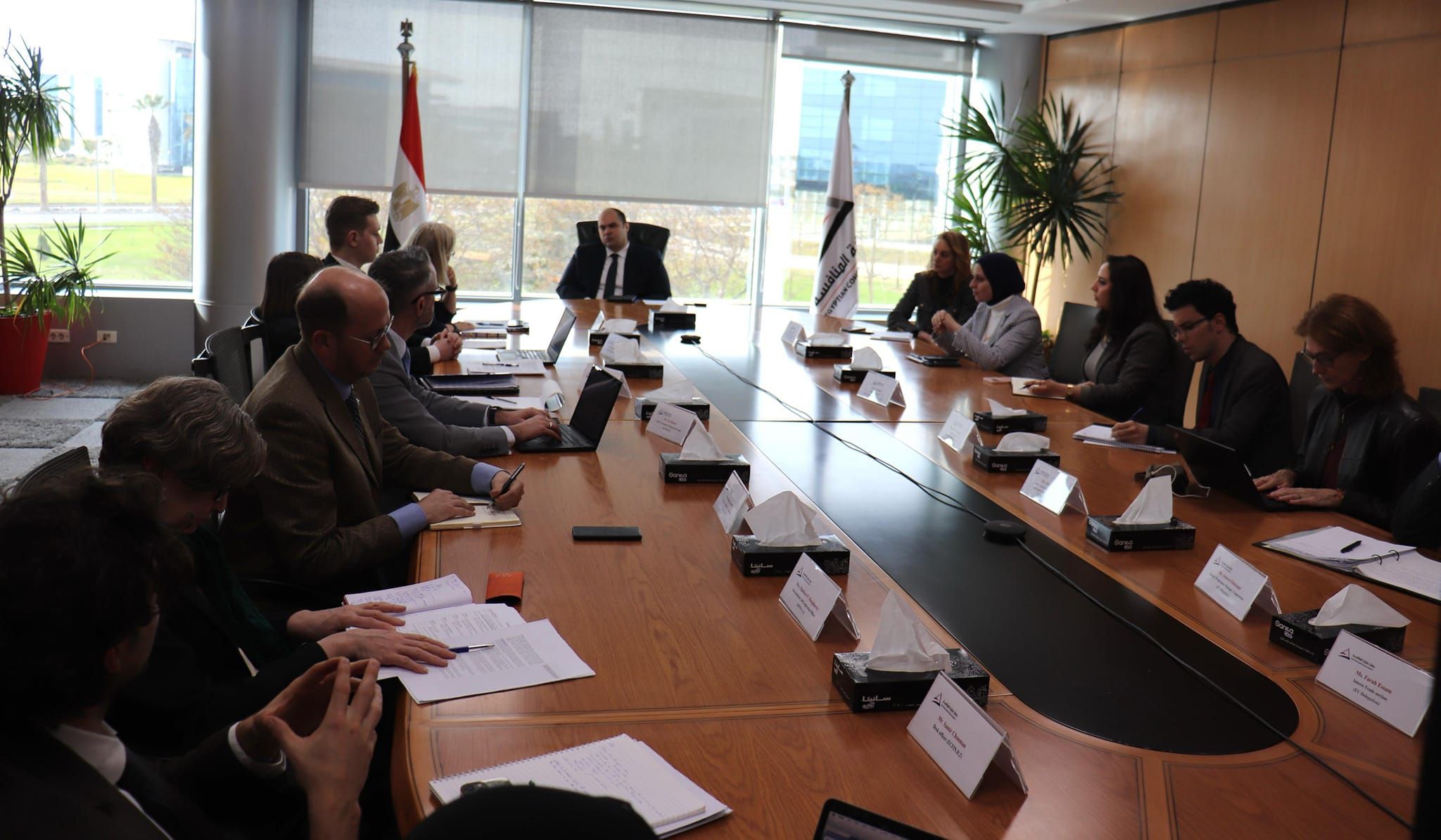 حماية المنافسة يستقبل وفدا رفيع المستوى من المفوضية…