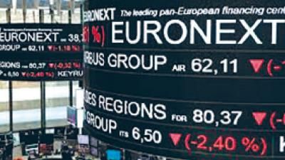 ارتفاع الأسهم الأوروبية