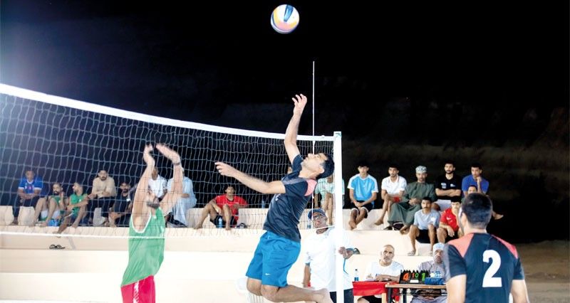 اليوم .. ختام بطولة الطائرة الشاطئية ضمن فعاليات غازي 22 الرمضانية