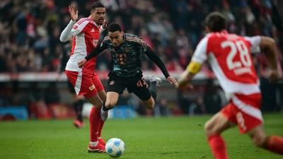 بايرن يتعثر وفوز لايبزيج وأوغسبورغ