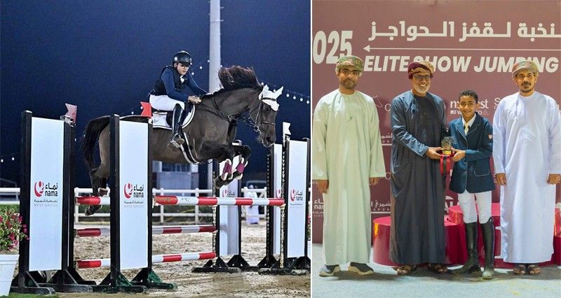 ختام مسابقة النخبة الرمضانية لقفز الحواجز