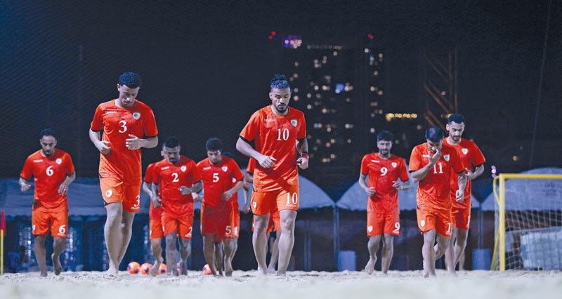 منتخبنا للقدم الشاطئية يبدأ معسكره الخارجي استعدادا لنهائيات آمم آسيا