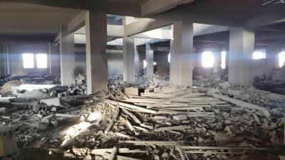 أخبار اليمن : العدو الأمريكي يدمر مبنى السرطان ومخازن الأدوية