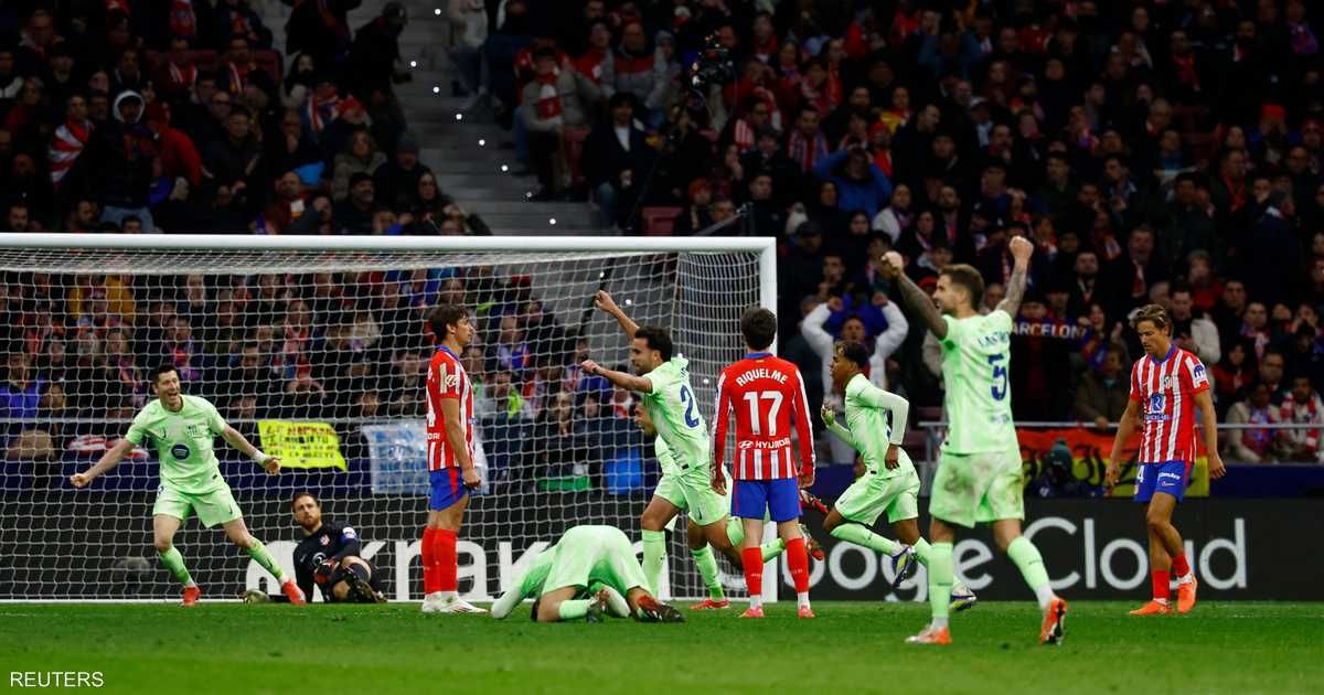 العالم اليوم - ريمونتادا لبرشلونة أمام أتلتيكو تعيده لصدارة الدوري الإسباني