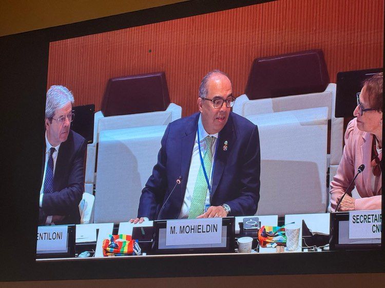 محمود محيي الدين يستعرض مع مجموعة الخبراء الاقترحات ذات…