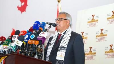 أخبار اليمن : بن حبتور: فلسطين قضية كل أحرار العالم