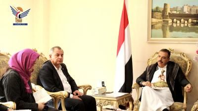 أخبار اليمن : عامر يلتقي ممثلي مفوضية اللاجئين ومنظمة الهجرة