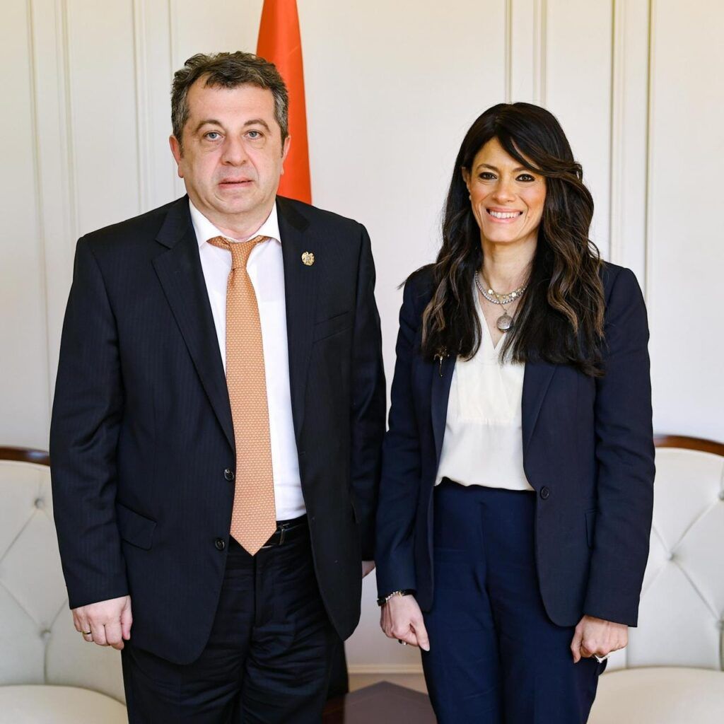 المشاط تبحث مع سفير أرمينيا تعزيز العلاقات الثنائية بين…