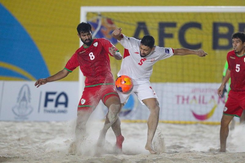 منتخبنا الوطني لكرة القدم الشاطئية يواجه نظيره المنتخب الاماراتي