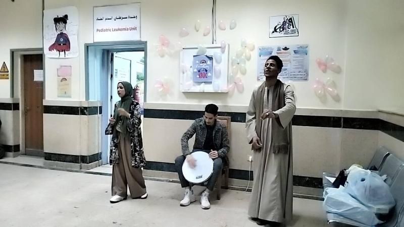 بهجة العيد.. قصور الثقافة بسوهاج تضيء قلوب أطفال معهد الأورام