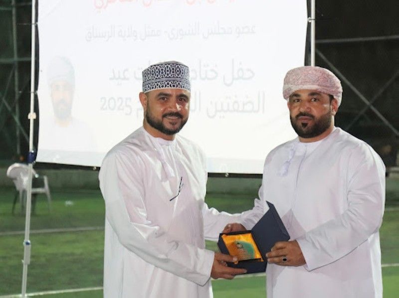 اختتام المسابقات الرياضية لفريق الضفتين بالرستاق