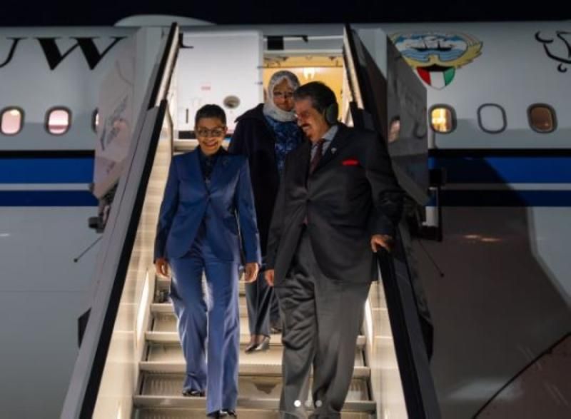 رئيس مجلس الوزراء الكويتى يصل إلى ألمانيا للمشاركة في احتفالية مرور 50...