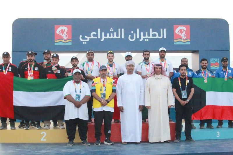 منتخبنا للطيران الشراعي ينجح فـي التحليق ويحصد 5 ميداليات ملونة