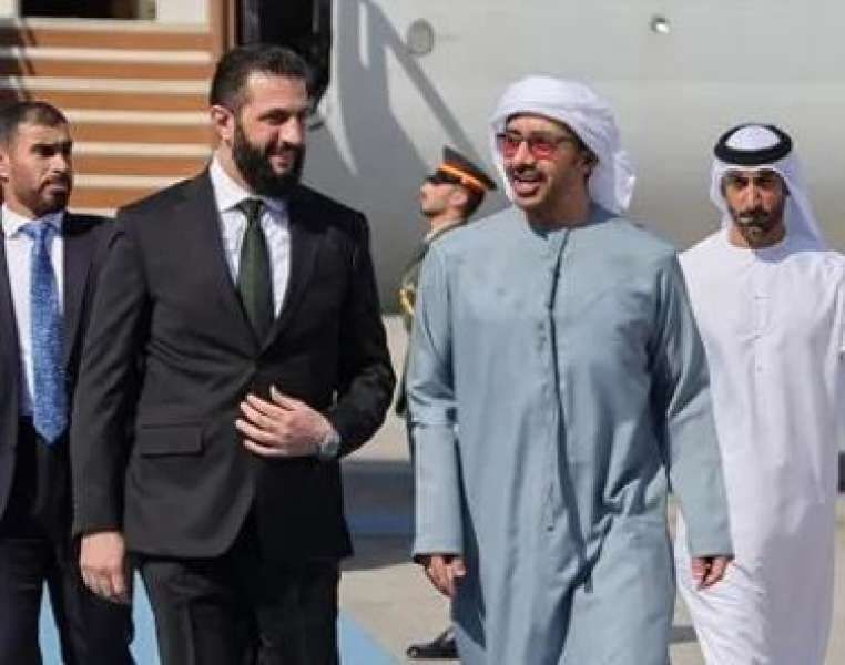 الرئيس السوري يصل الإمارات لبحث القضايا المشتركة
