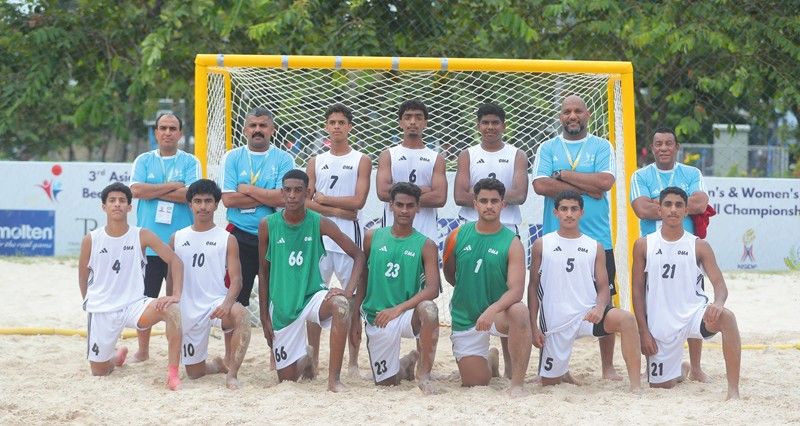 منتخبنا الوطني للناشئين لكرة اليد الشاطئية فـي المجموعة الأولى بكأس العالم بتونس