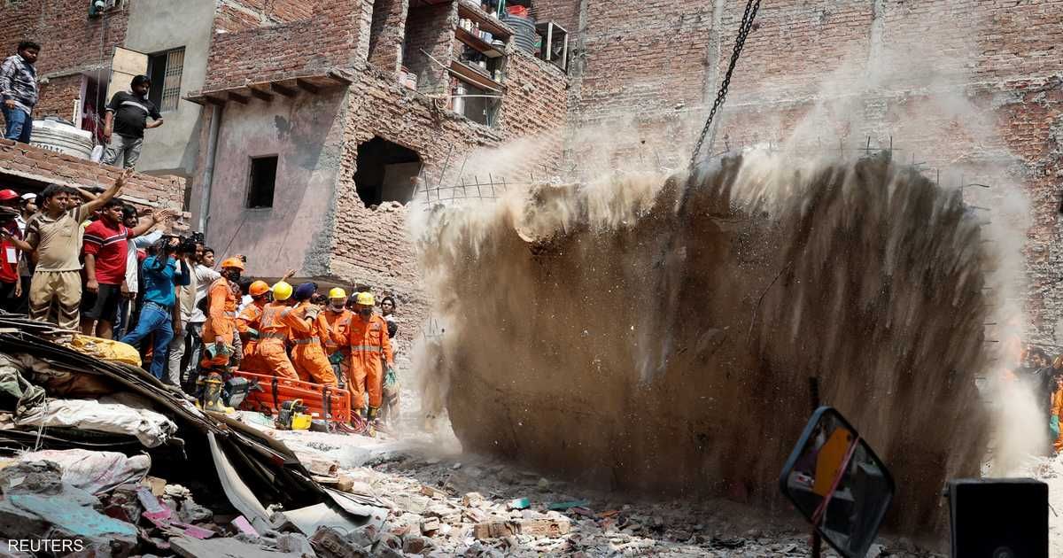 العالم اليوم - انهيار مبنى في نيودلهي يخلف أكثر من 11 قتيلا