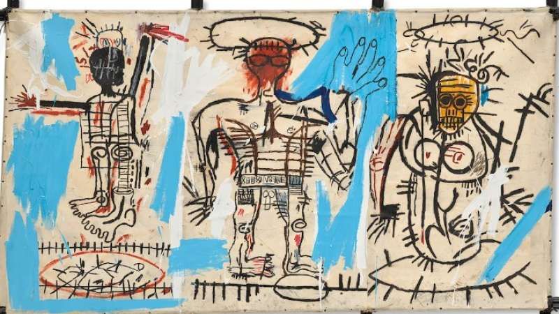 لوحة ”بيبي بوم” للفنان جان ميشيل باسكيات تُعرض في مزاد كريستيز بتقدير...