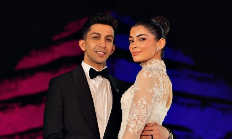 بالصور.. زفاف هشام جمال وليلى أحمد زاهر يتصدر الترند