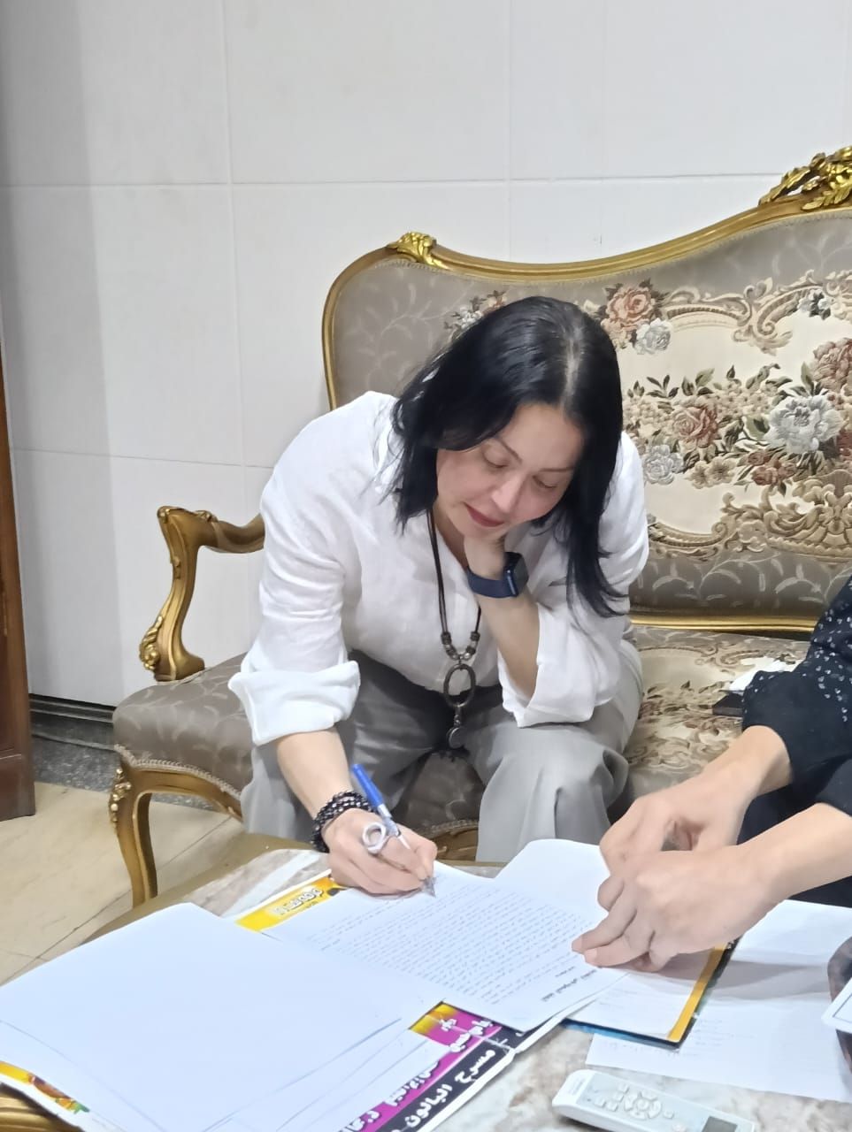 لقاء الخميسي بطلة مسرحية الملك وأنا من إنتاج البيت الفني للفنون الشعبية برئاسة تامر عبدالمنعم