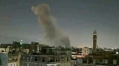 أخبار اليمن : العدو يشن سلسلة غارات على صنعاء وصعدة