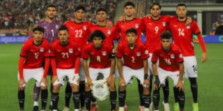 منتخب مصر يتقدم بهدف على جنوب أفريقيا فى افتتاح أمم أفريقيا للشباب
