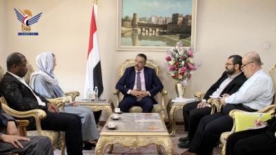 أخبار اليمن : عامر وشيبان يلتقيان رئيس بعثة "أطباء بلا حدود"