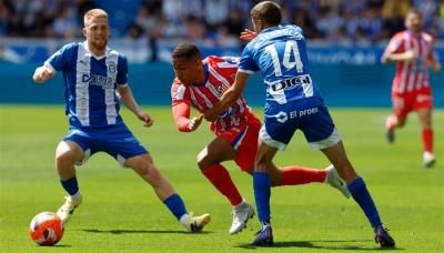 أتلتيكو يسقط في فخ التعادل أمام ألافيس