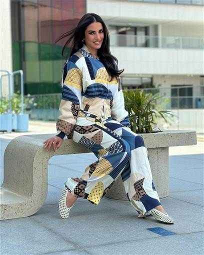 درة تتألق بالكاجوال من Fendi في أحدث جلسة تصوير