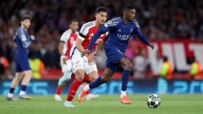 باريس يهزم أرسنال ويتأهل لملاقاة إنتر