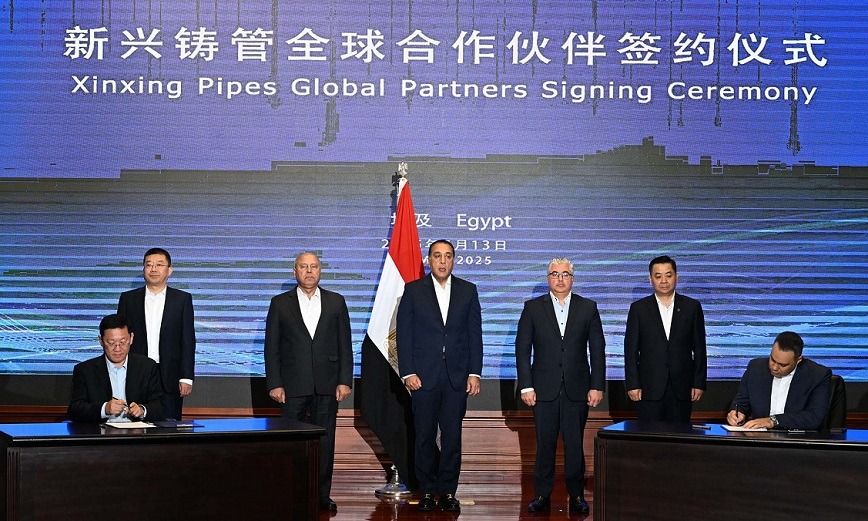 شين شينج الصينية توقع 4 تعاقدات لصالح مشروعات قومية بقيمة…