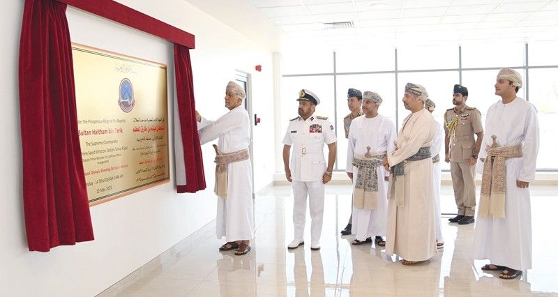 نائب رئيس الوزراء لشؤون الدفاع يرعى افتتاح المجمع الوطني الأولمبي للرماية - مسقط