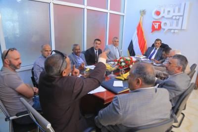 أخبار اليمن : الأمين العام يرأس اجتماعاً تنظيمياً للقيادات الإعلامية