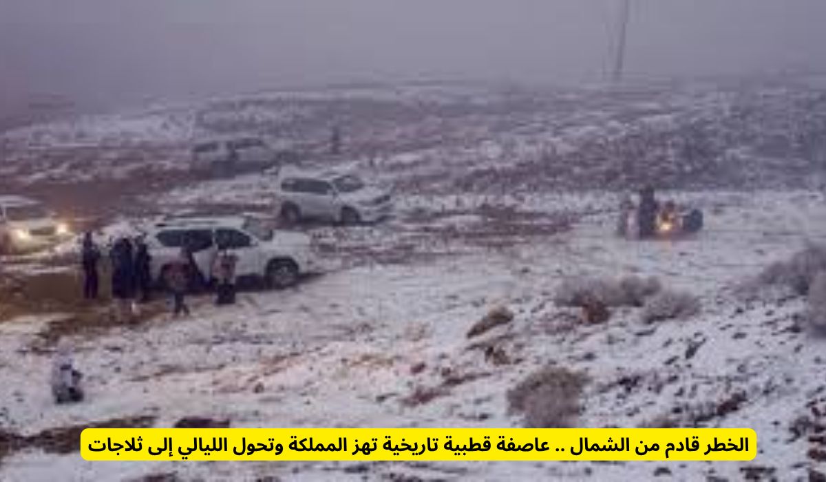 الخطر قادم من الشمال .. عاصفة قطبية تاريخية تهز المملكة وتحول الليالي إلى ثلاجات