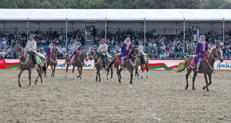 الخيالة السلطانية تختتم مشاركتها فـي عرض وندسور الملكي للخيول