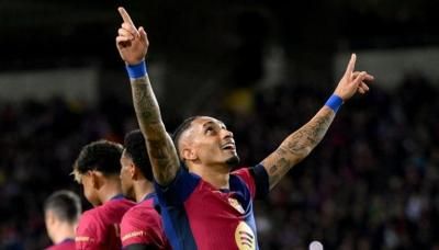 برشلونة يجدد عقد رافينيا حتى 2028