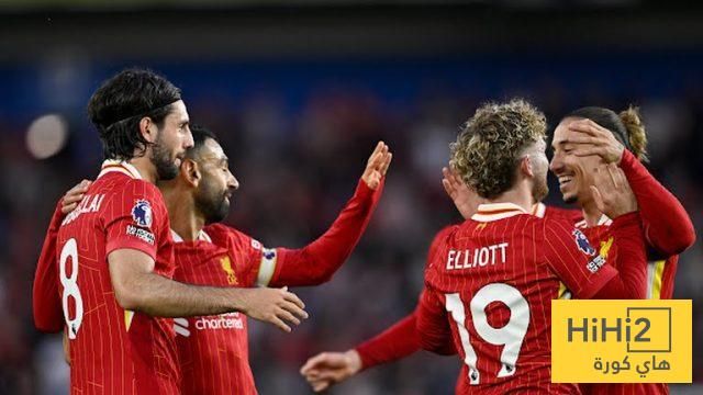 تشكيلة ليفربول الرسمية للقاء كريستال بالاس