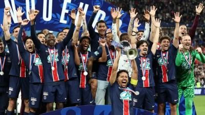 باريس سان جيرمان يتوج بكأس فرنسا