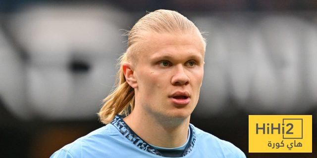 أرقام جيدة لهالاند مع مانشستر سيتي هذا الموسم